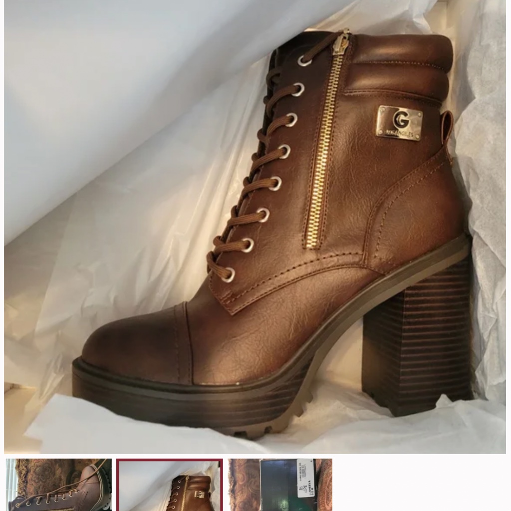 Brown Guess Boots New With Tags Never Worn Size 9.5